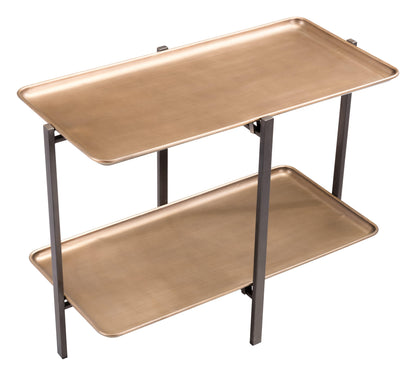 Benjamin Coffee Table Brass - Disselt Designs