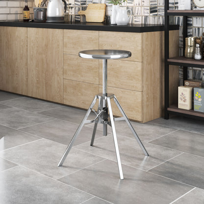 Mercy Counter Stool Silver - Disselt Designs