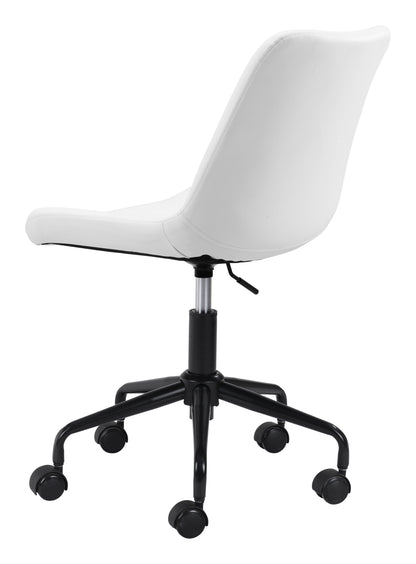 Byron Office Chair White - Disselt Designs