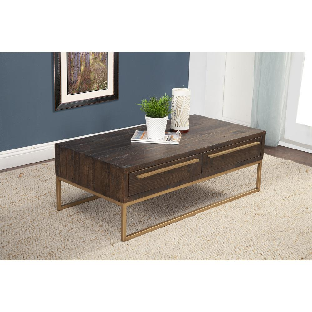 MONTEREY |  Reclaimed Pine Wood Coffee Table