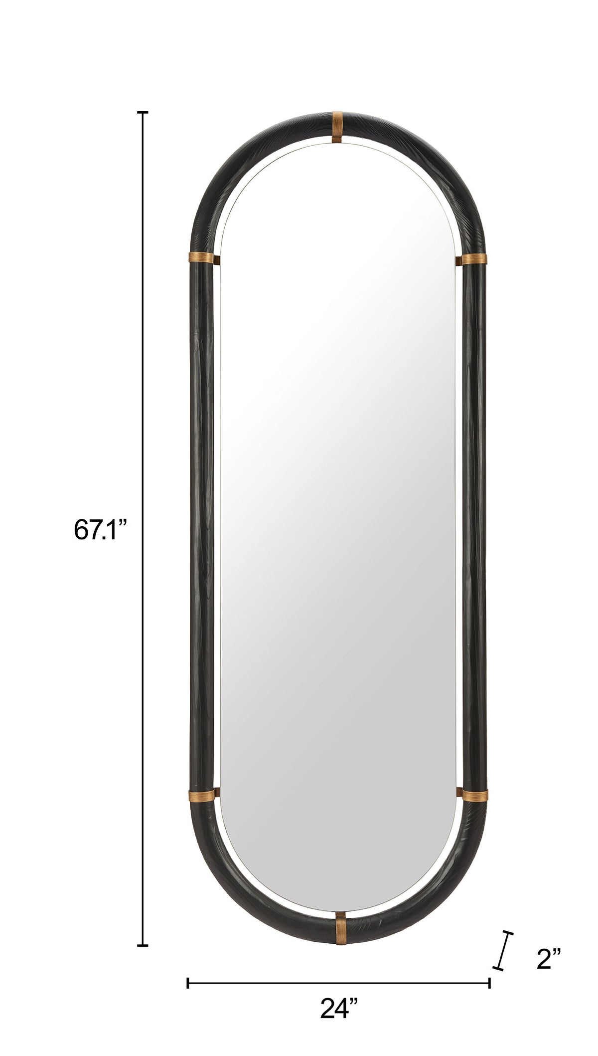 Brilo Mirror Black - view 7
