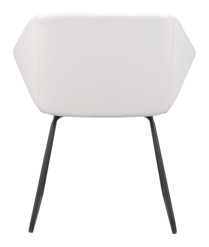 Miguel Dining Chair (Set of 2) White - Disselt Designs