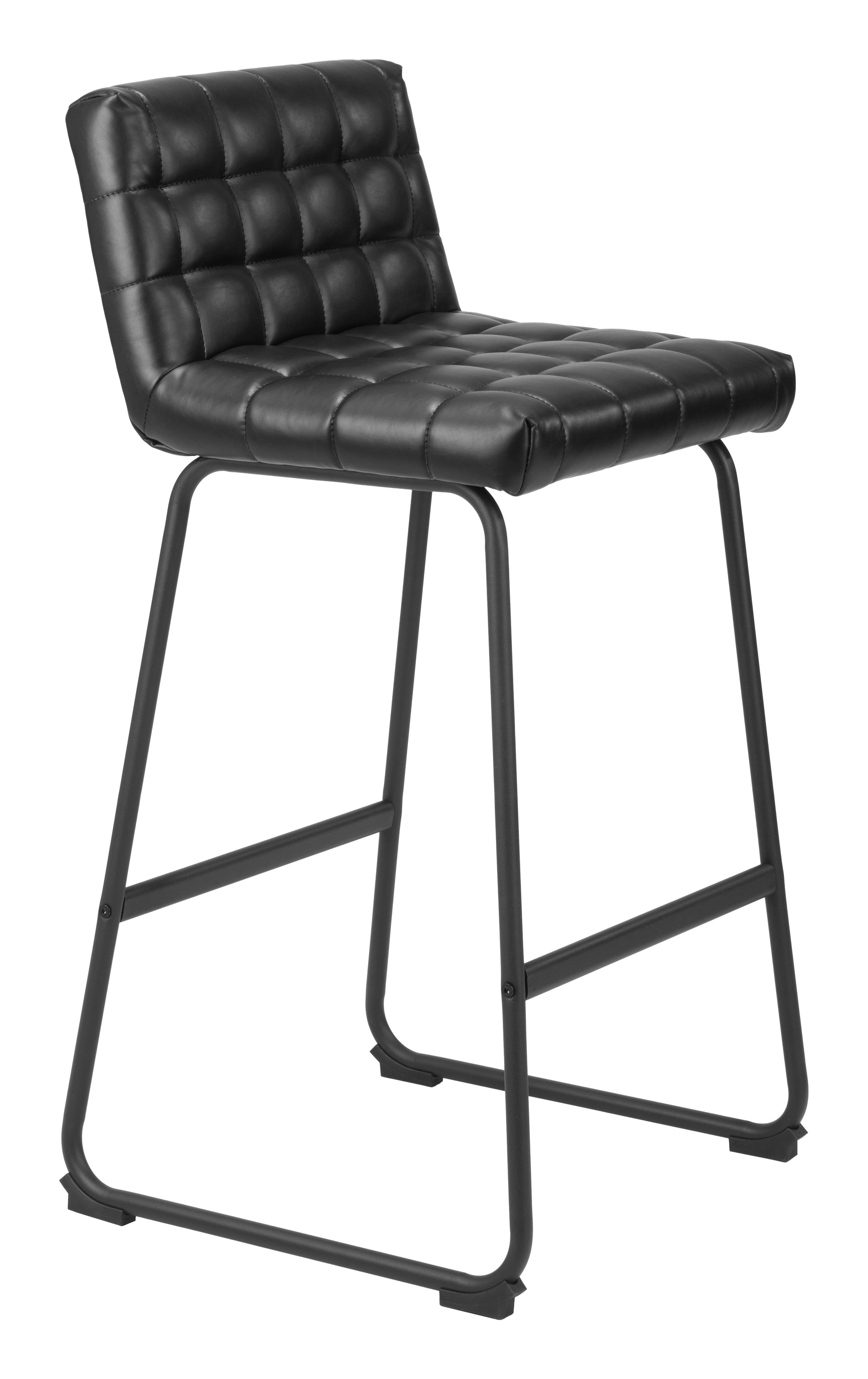 Pago Barstool (Set of 2) Black - Disselt Designs