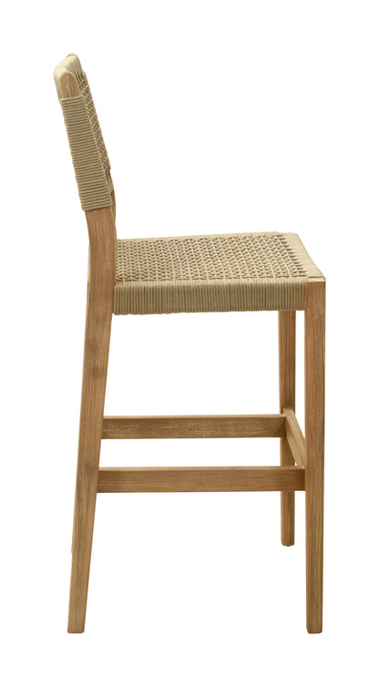 Corde Barstool Beige - Disselt Designs