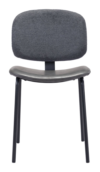 Worcester Dining Chair (Set of 2) Gray - Disselt Designs