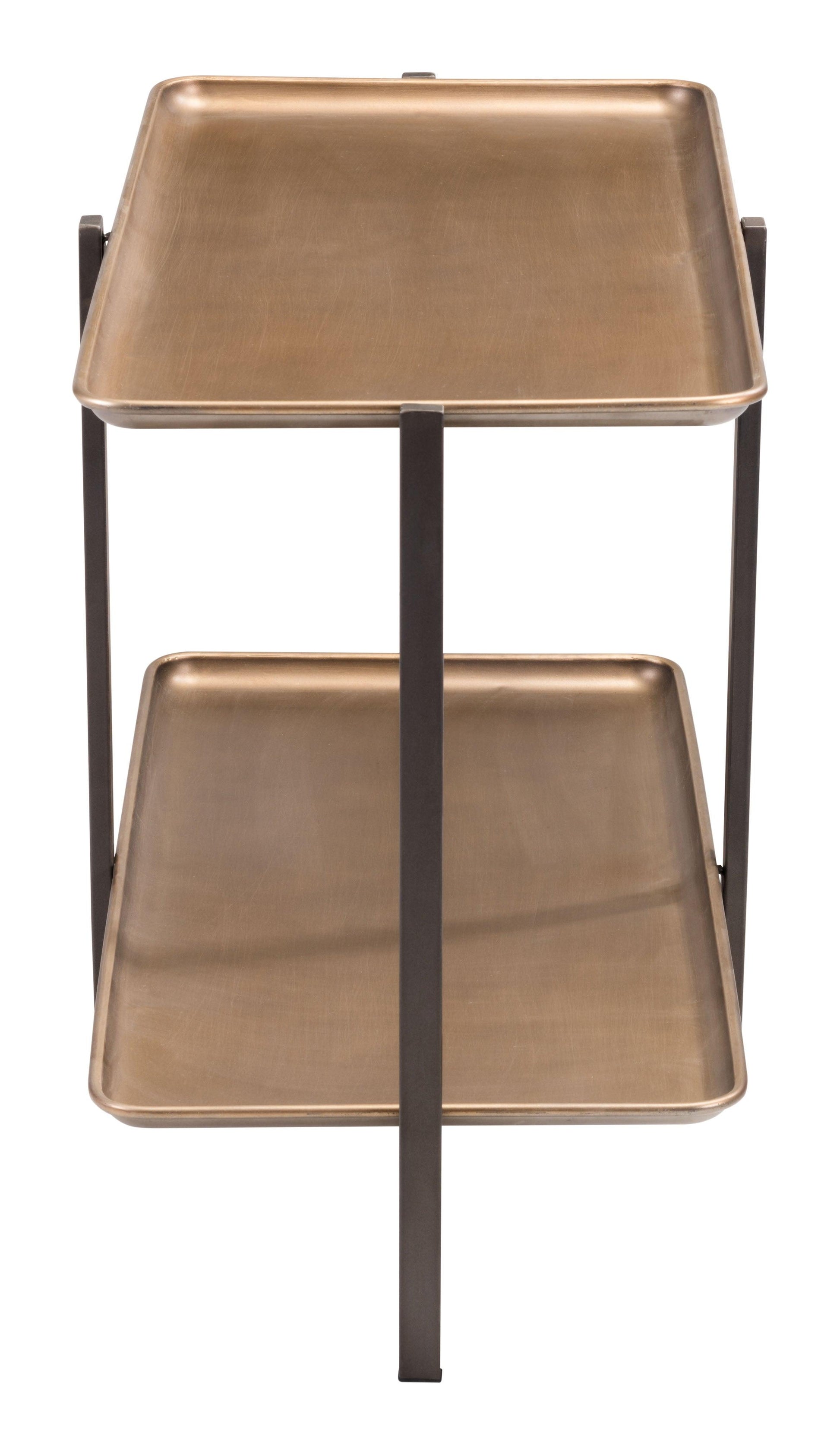 Benjamin Coffee Table Brass - Disselt Designs