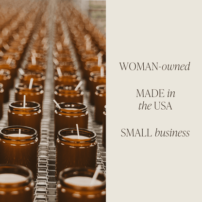 Gingerbread and Spice Soy Candle - Amber Jar - 9 oz