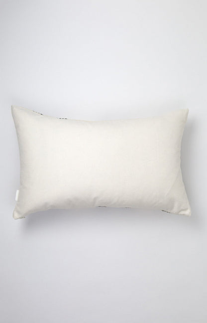 Vintage Green and Peach Ikat Pillow