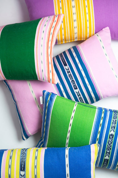 Cantel Pillow - Orchid & Mustard