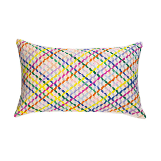 Cotzal Brocade Rectangle Pillow