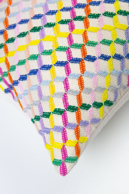 Cotzal Brocade Rectangle Pillow