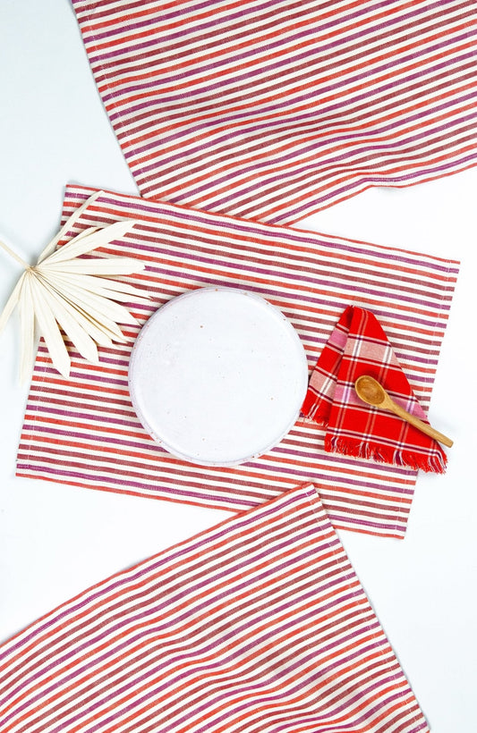 Elina Striped Placemat Set