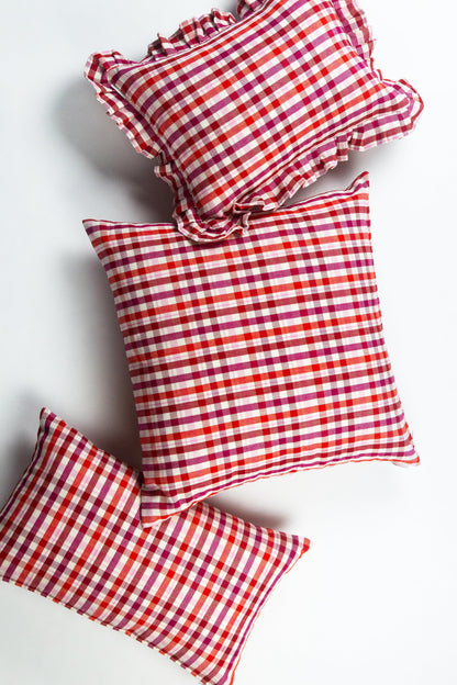 Noel Plaid Rectangle Pillow