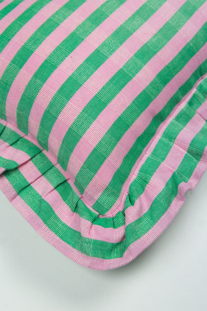 Flora Stripe Pillow