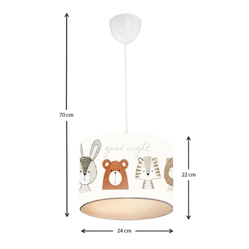 KIDS ZOO | Animal Ceiling Lamp - Disselt Designs