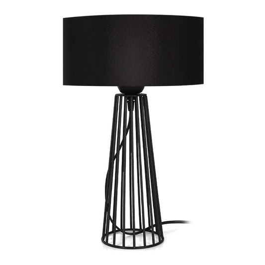 TOWER Black | Black Table Lamp - Disselt Designs