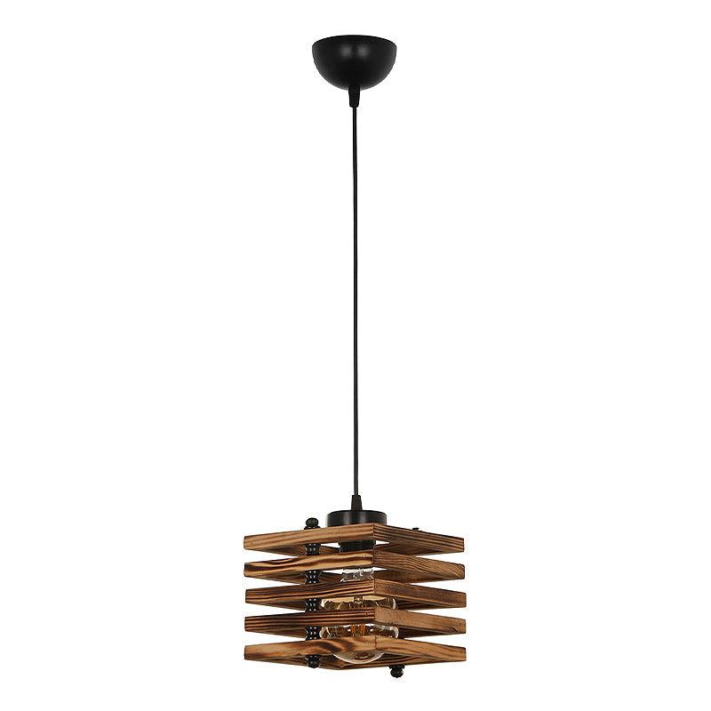 ANKE | Walnut Ceiling Lamp - Disselt Designs