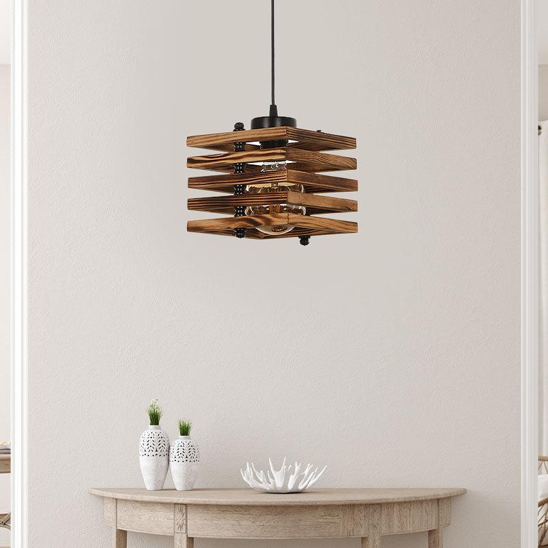 ANKE | Walnut Ceiling Lamp - Disselt Designs