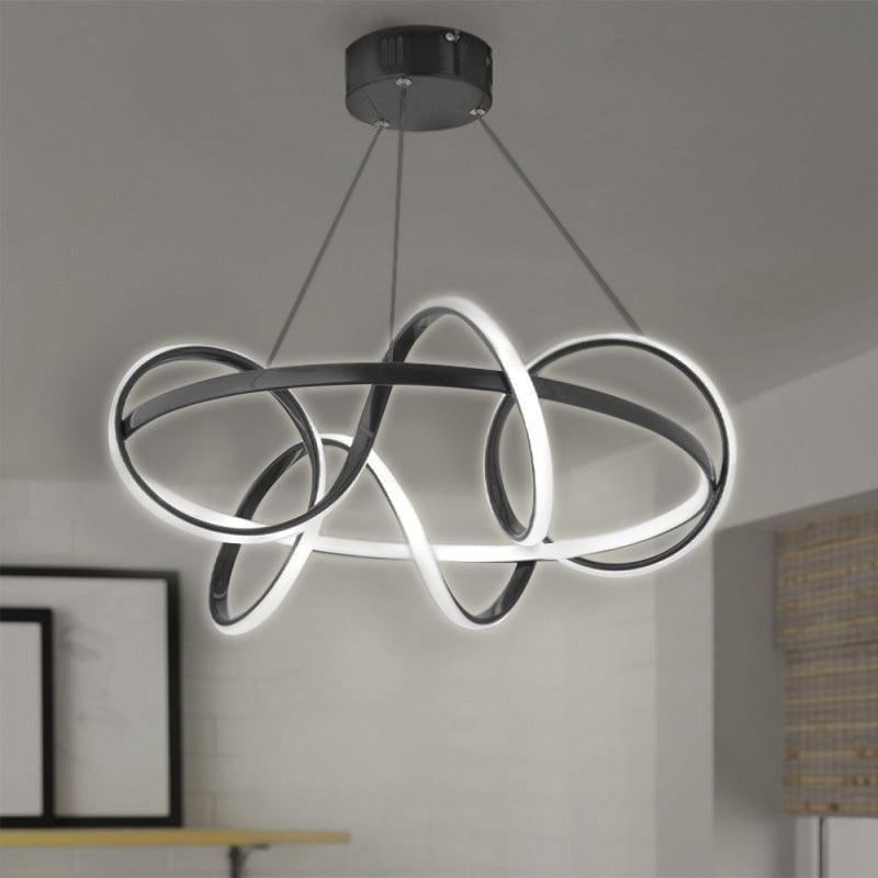 IULIUS | Black LED Hanging Lamp - Disselt Designs