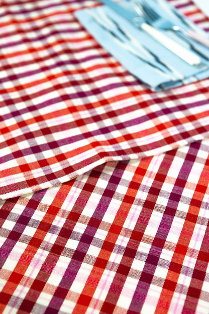 Noel Plaid Placemat Set