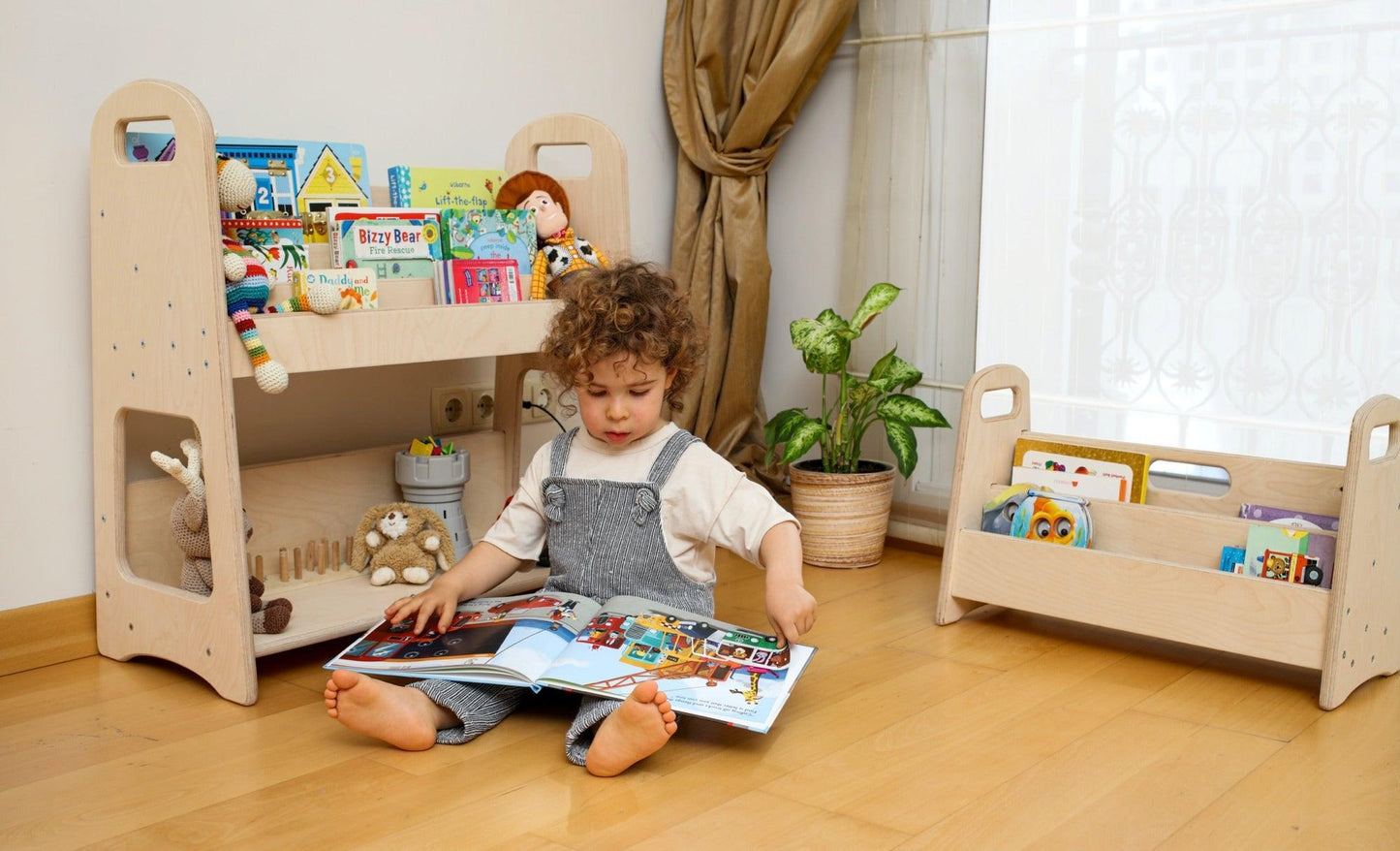 KIDS BOOKIT SMALL | Small Wooden Bookshelf - Disselt Designs