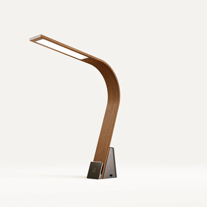 Brooklyn LED Task Light - Black Walnut Wood - Disselt Designs
