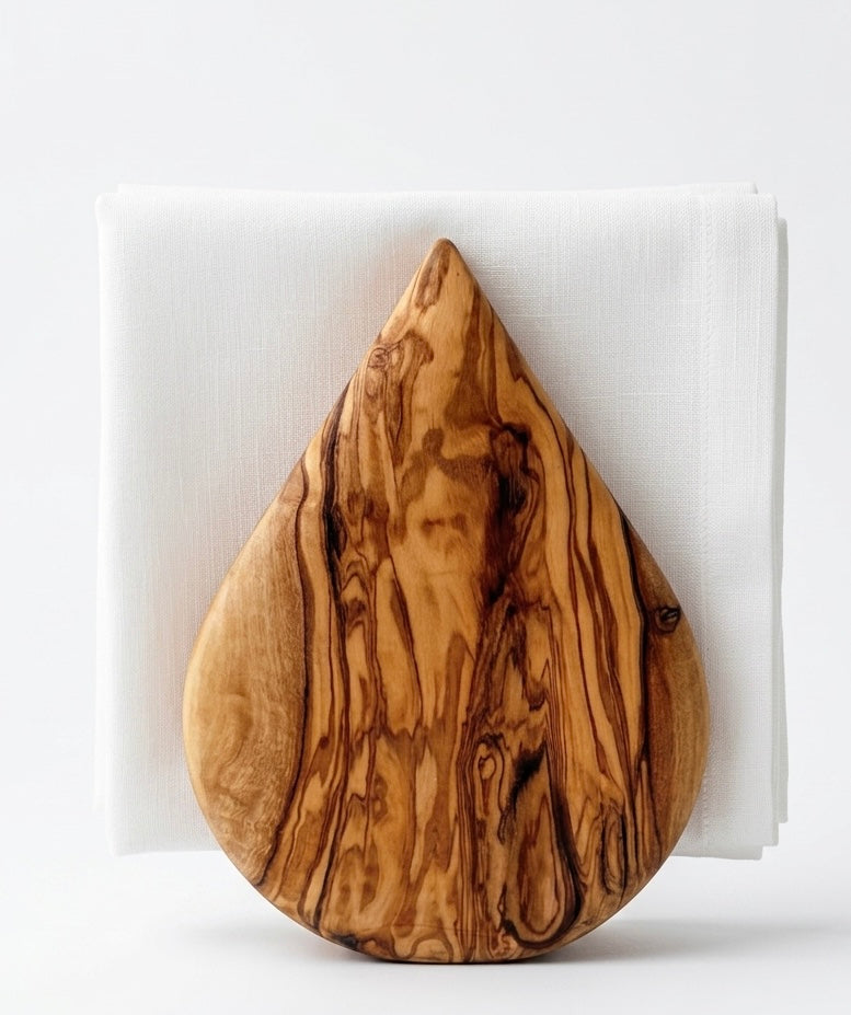 Olive Wood Napkin Holder