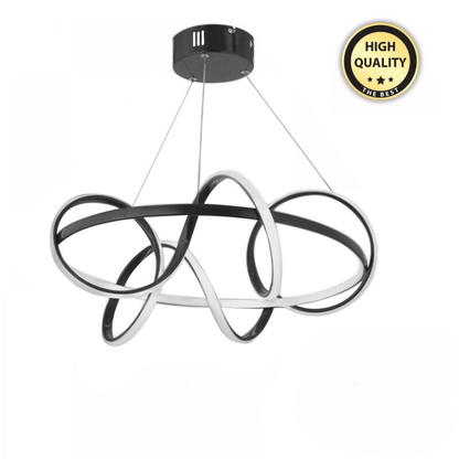 IULIUS | Black LED Hanging Lamp - Disselt Designs