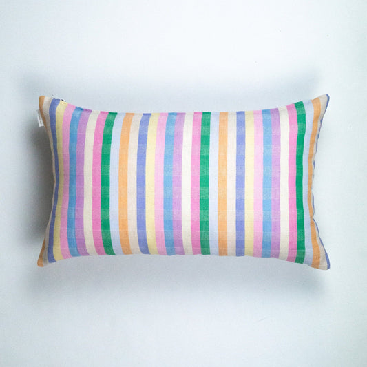 Maxine Rainbow Rectangle Pillow