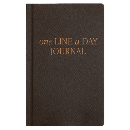 One Line A Day Fabric Journal