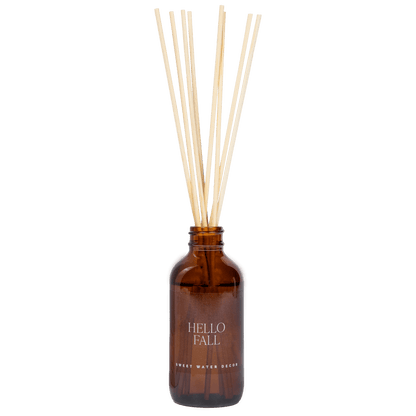 Hello Fall Amber Reed Diffuser