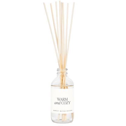 Warm and Cozy Clear Reed Diffuser