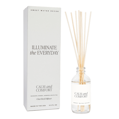 Calm and Comfort Clear Reed Diffuser