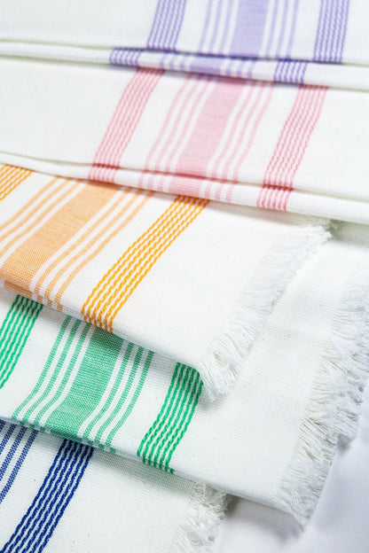 White and Blue Kitchen Towel