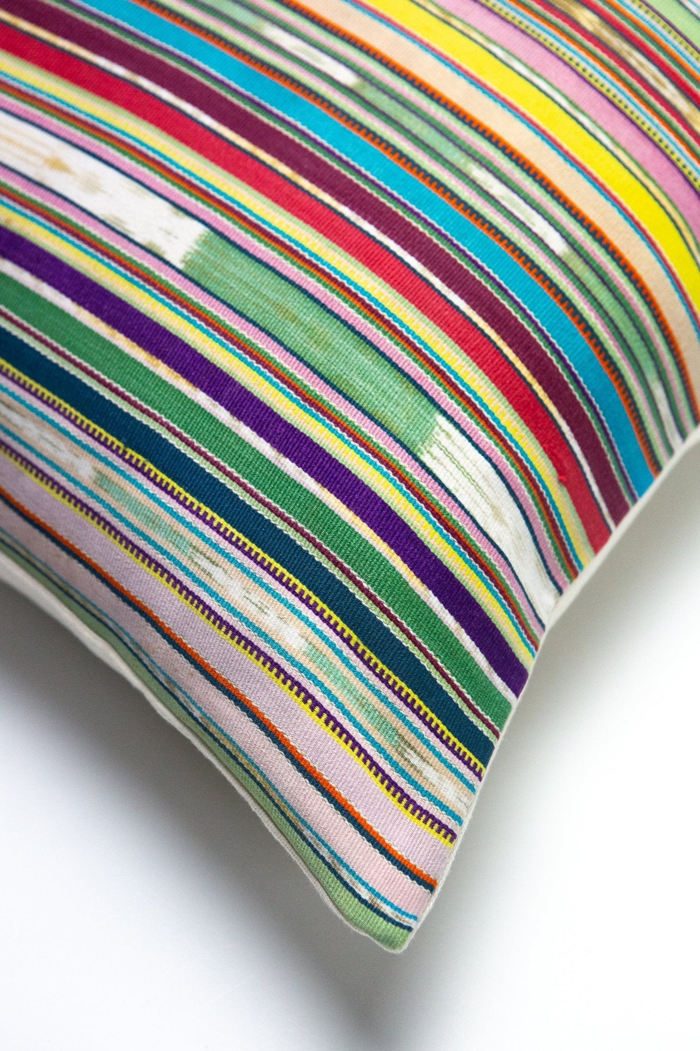 Vintage Luna Striped Pillow