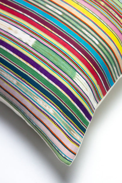 Vintage Luna Striped Pillow