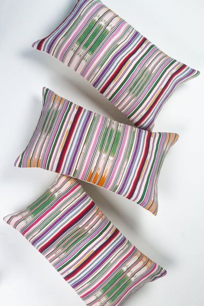 Vintage Mauve Stripe 12" x 20"