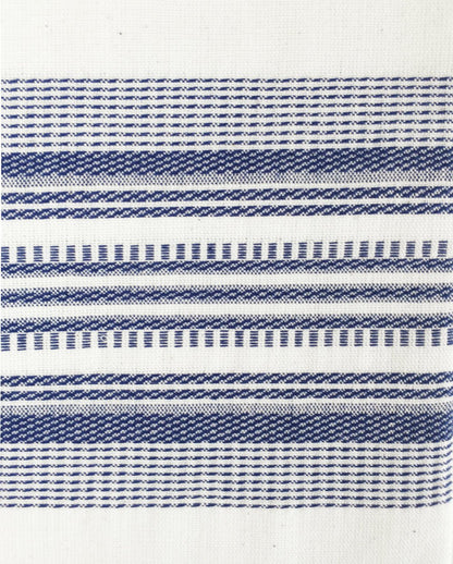 White & Blue Kitchen Towel