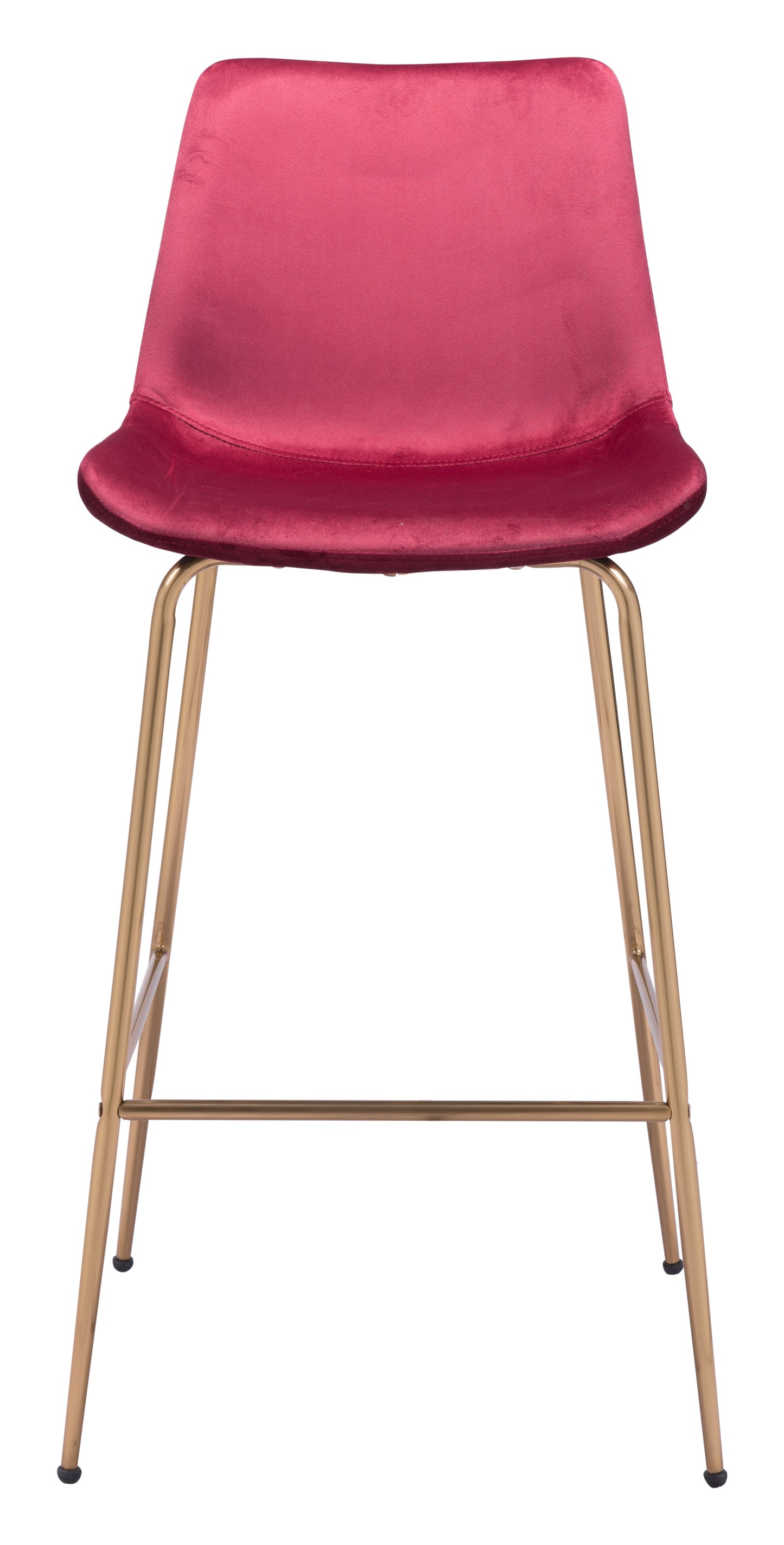 Tony Barstool Red & Gold - Disselt Designs