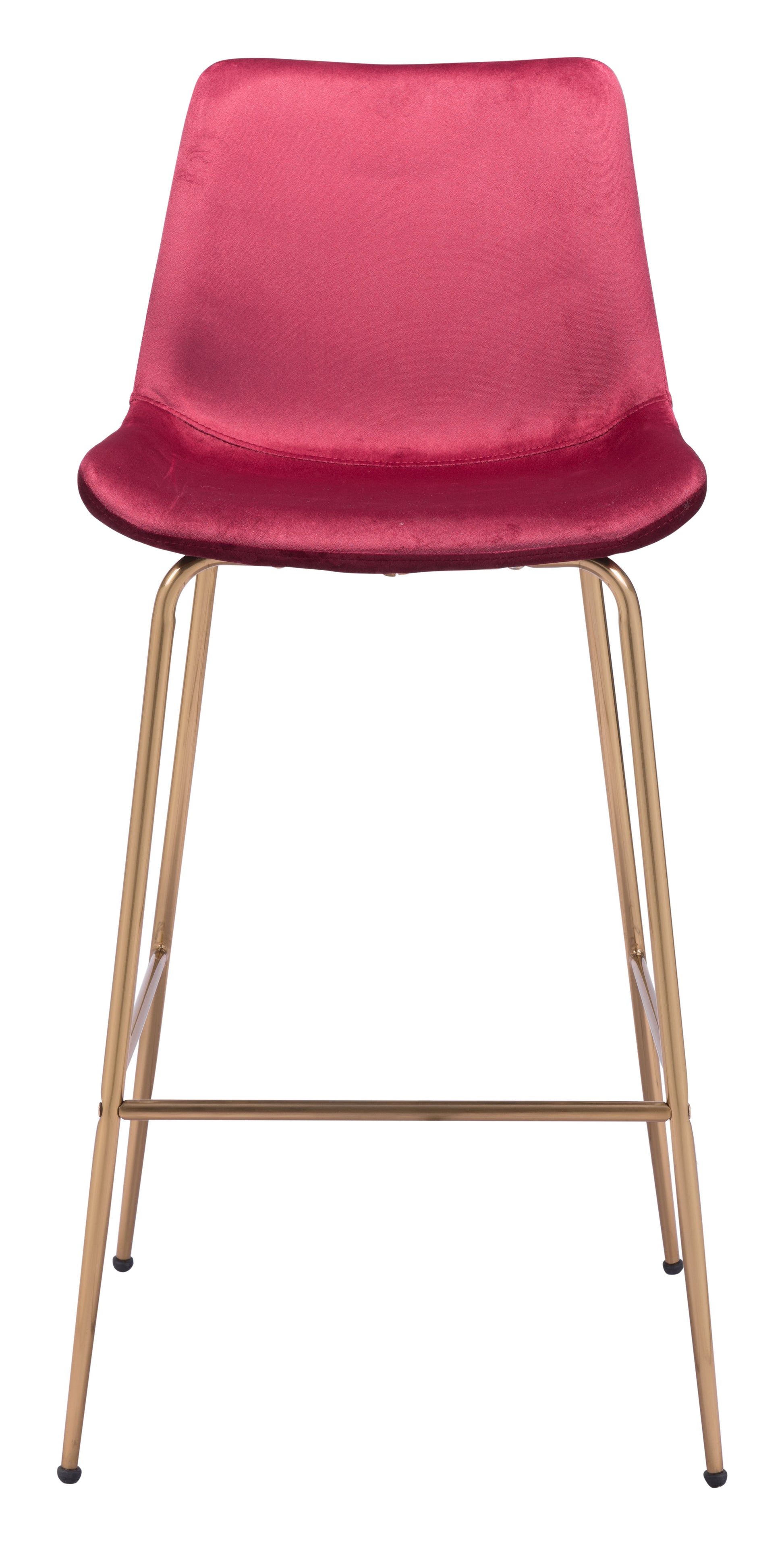 Tony Barstool Red & Gold - Disselt Designs