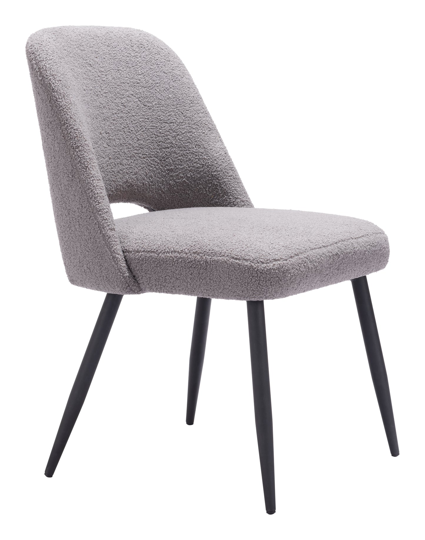 Teddy Dining Chair (Set of 2) Gray - Disselt Designs