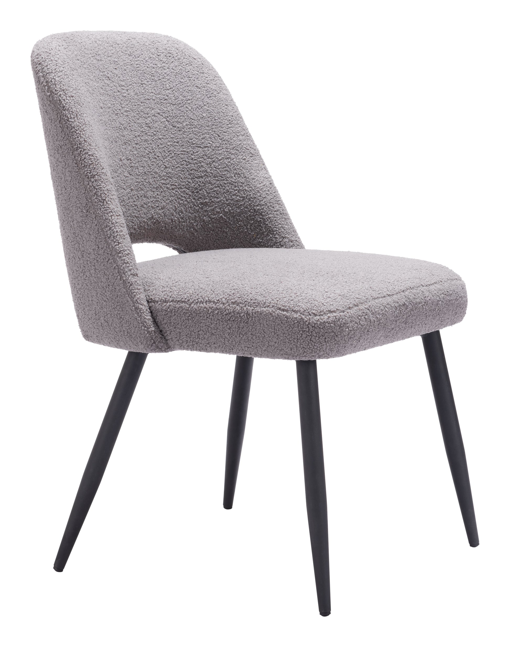 Teddy Dining Chair (Set of 2) Gray - Disselt Designs