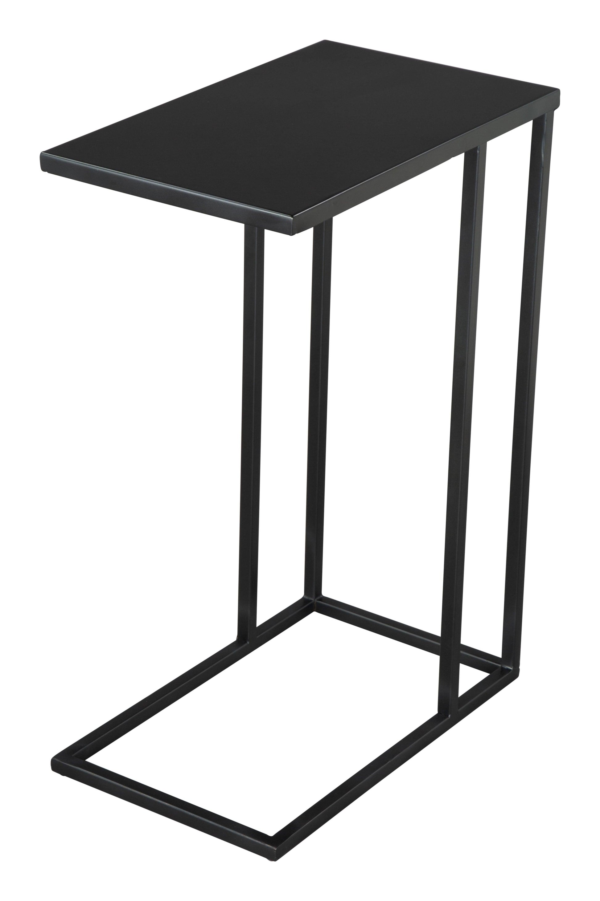 Atom Side Table Black - Disselt Designs