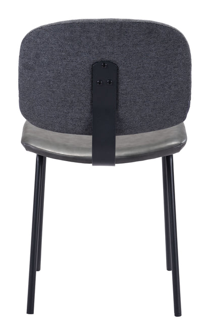 Worcester Dining Chair (Set of 2) Gray - Disselt Designs