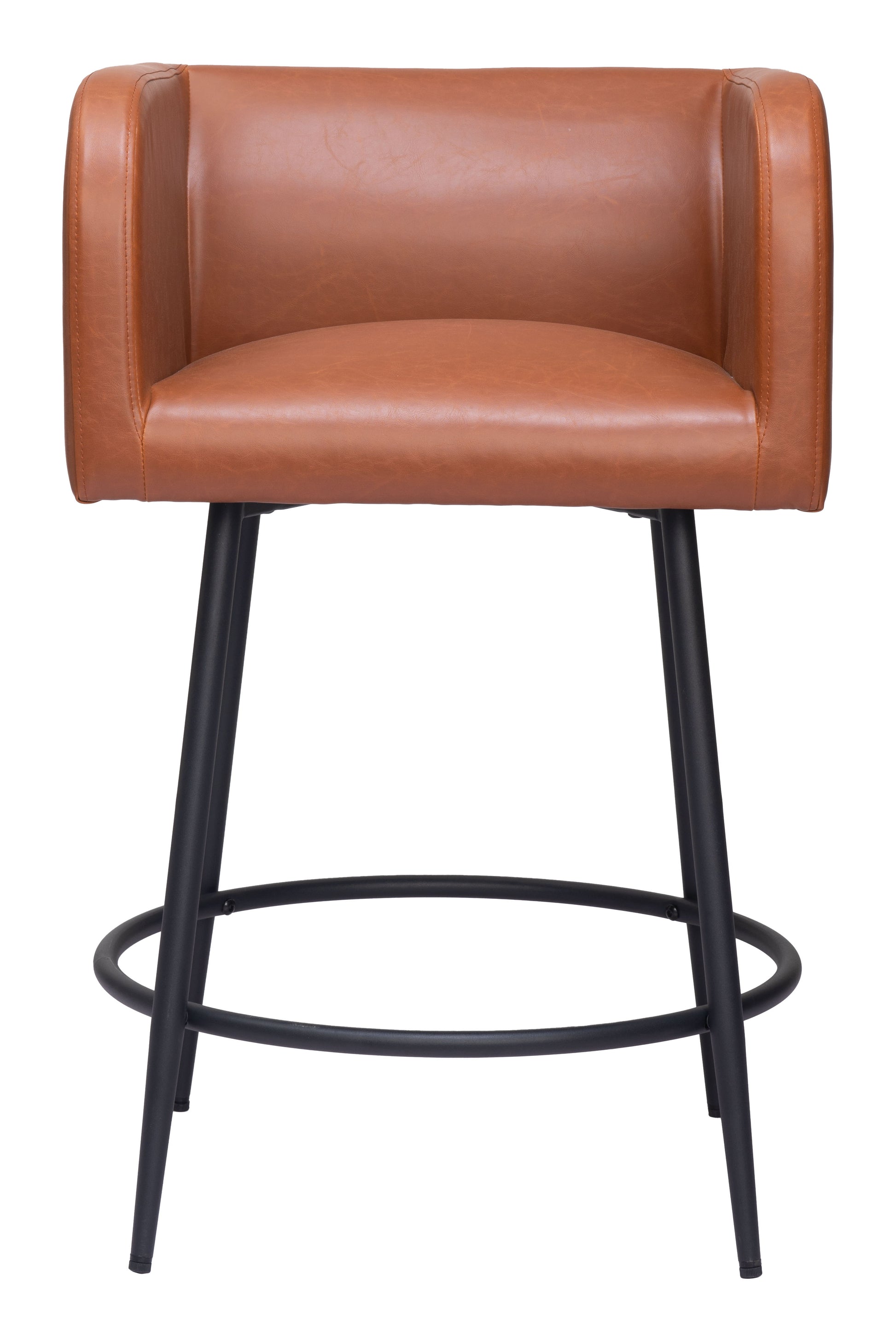 Horbat Counter Stool (Set of 2) Brown - Disselt Designs