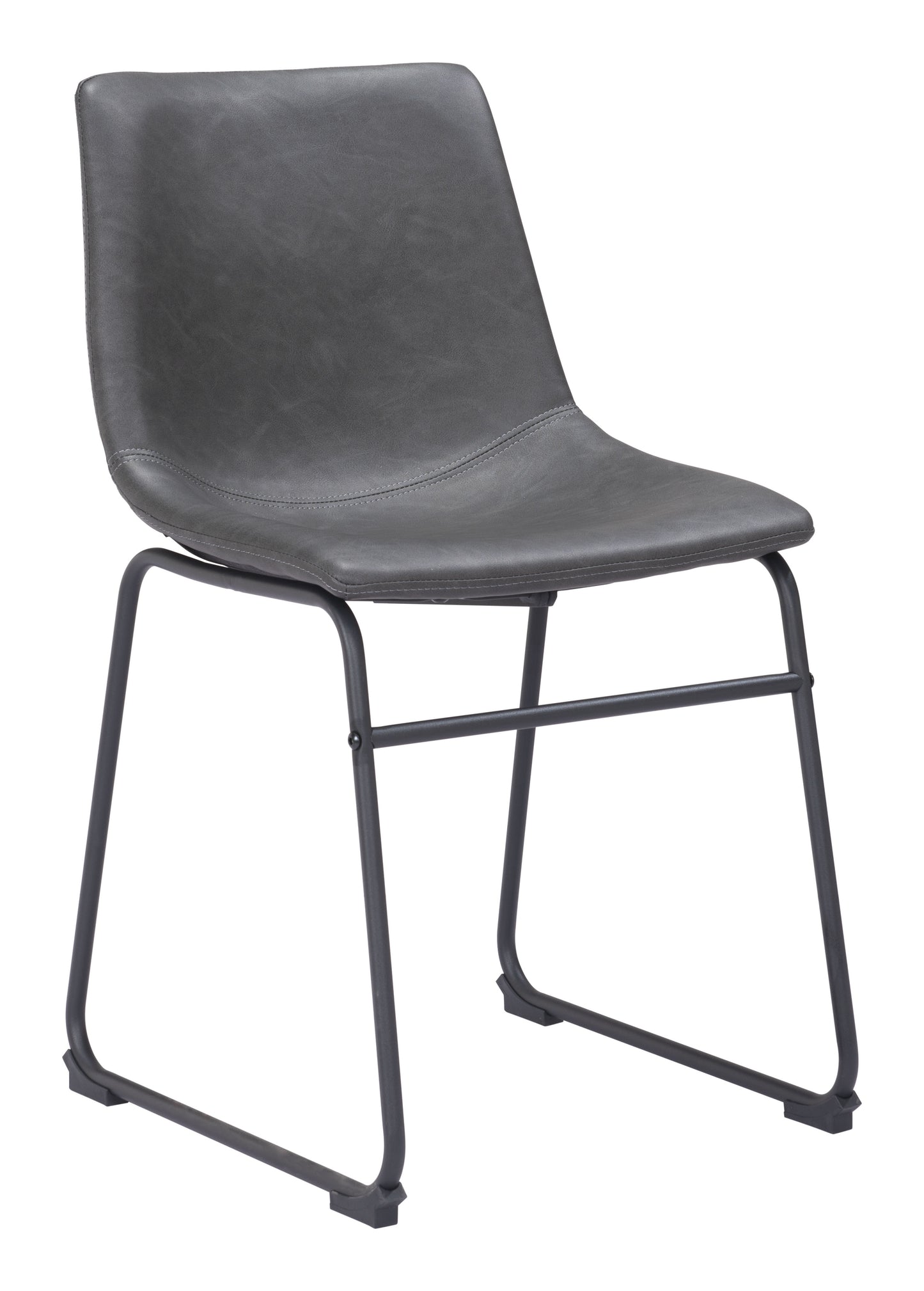 Smart Dining Chair (Set of 2) Charcoal - Disselt Designs