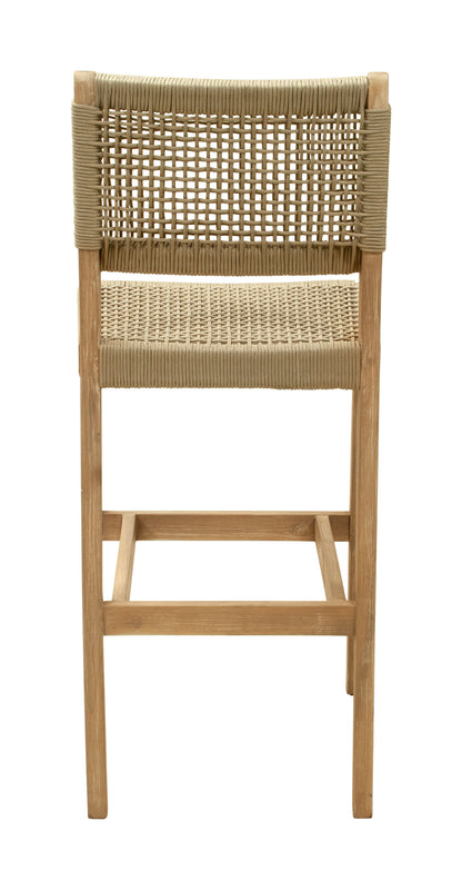 Corde Barstool Beige - Disselt Designs