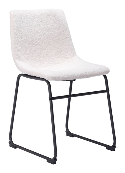 Smart Dining Chair (Set of 2) Ivory - Disselt Designs