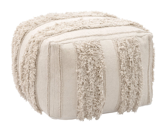 Peru Ottoman Beige - Disselt Designs