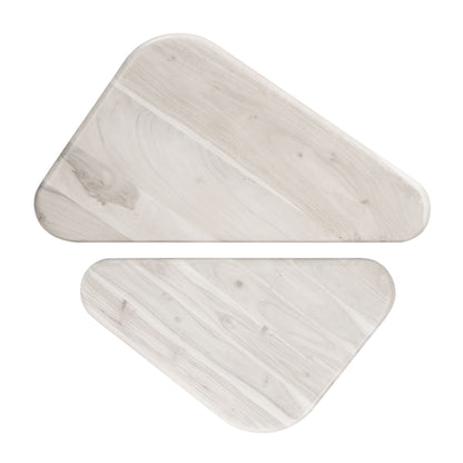 Navidic Coffee Table Set (2-Piece) Whitewashed - Disselt Designs